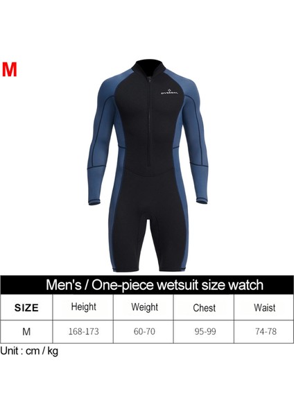 En Wetsuit Dalış Takım Elbise Ön Fermuarlı Wetsuit (Yurt Dışından)