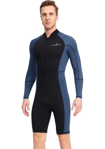 En Wetsuit Dalış Takım Elbise Ön Fermuarlı Wetsuit (Yurt Dışından)