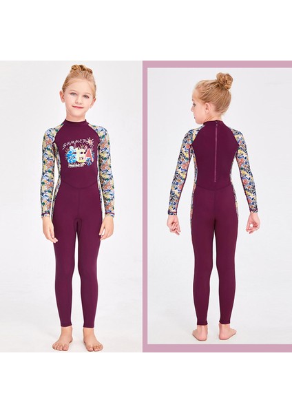 Çocuklar Fermuarlı Parça Uzun Kollu Hızlı Kurutma Yaz S Wetsuits (Yurt Dışından) fırsatları