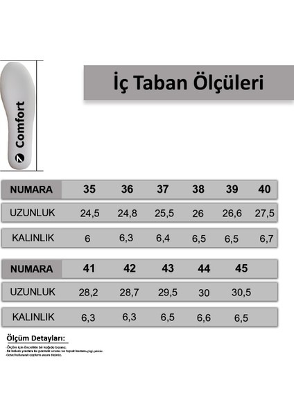 SG01 | Yumuşak Memory Foam Hafızalı, Günlük Ayakkabı Tabanı, Darbe Emici, Konforlu İç Tabanlık