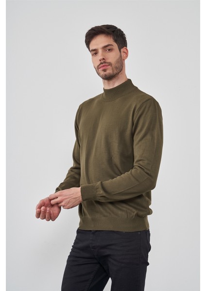 Çetinkaya Mentality 3178 Yarım Balıkçı Haki Triko fiyatları