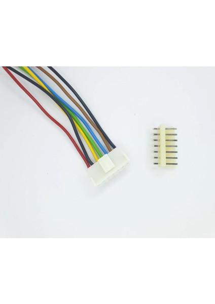 Sanec 3,96MM Kilitli 7 Pin Kablolu Konnektör Takım 10CM - 1,50MM