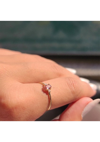 Gümüş Yüzük - 0.30 Karat Zultanit Tria Evlilik Teklifi Gümüş Yüzük - Doğal Taş Tria Gümüş Yüzük modelleri