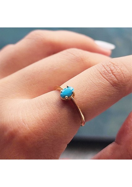 Gümüş Yüzük - 0.90 Karat Firuze Tektaş Evlilik Teklifi Pırlanta Montörü Tektaş 925 Ayar Gümüş Yüzük fiyatları