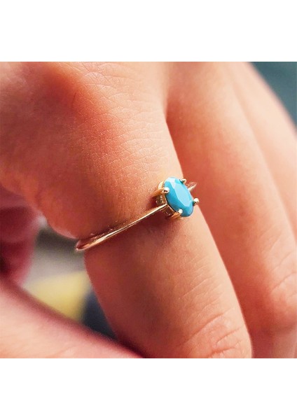 Gümüş Yüzük - 0.90 Karat Firuze Tektaş Evlilik Teklifi Pırlanta Montörü Tektaş 925 Ayar Gümüş Yüzük modelleri