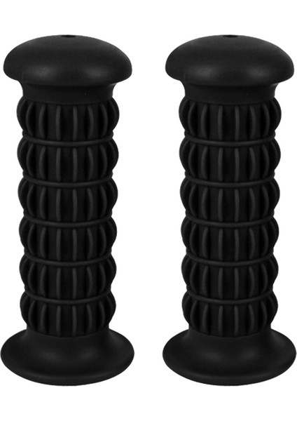 Gidon Grips Siyah Için Retro Motosiklet (Yurt Dışından)