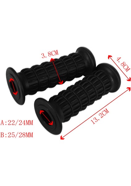 Gidon Grips Siyah Için Retro Motosiklet (Yurt Dışından) modelleri