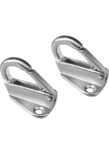 2pcs 316 Deniz Sınıfı Tekne Paslanmaz Çelik Yay Snap Hook 43CM Yeni (Yurt Dışından) indirimleri