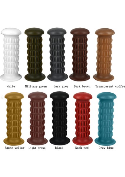 Grey Için Retro Motosiklet Grips (Yurt Dışından) modelleri