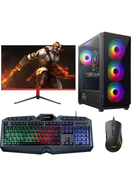 Tx73 Intel Core i5 2400 8GB Ram 256GB SSD 4GB EK. 27" Monitör Masaüstü Oyun Pc Bilgisayarı