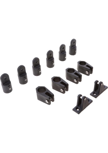 12 Pcs Tekne Naylon Bağlantı Sözleri Donanım Seti Kiti 3 Bow Bimini/8 " (Yurt Dışından)