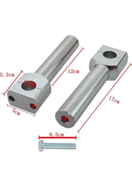 Motosiklet Gideri Yükseltici 22/25MM Motokros Için Kolay Kurulum Alüminyum 25MM (Yurt Dışından) fiyatları