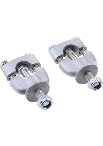 Çift 7/8 "gidon Yükseltici Montaj Kelepçesi Adaptörleri Motosiklet Kir Bisikleti Atv (Yurt Dışından)