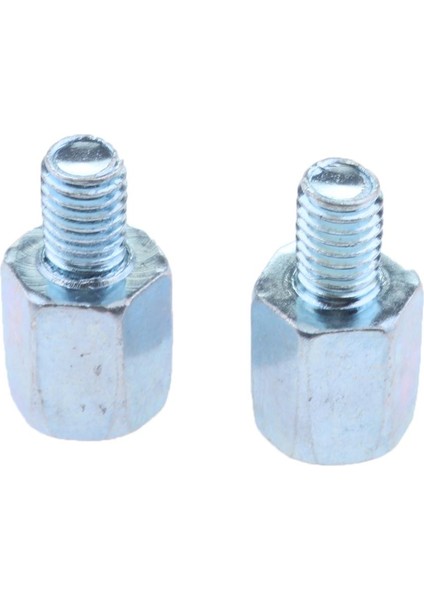 Motosiklet Aynası Adaptörlerini 8mm Monte 8 Mm'ye Çift Çift (Yurt Dışından)