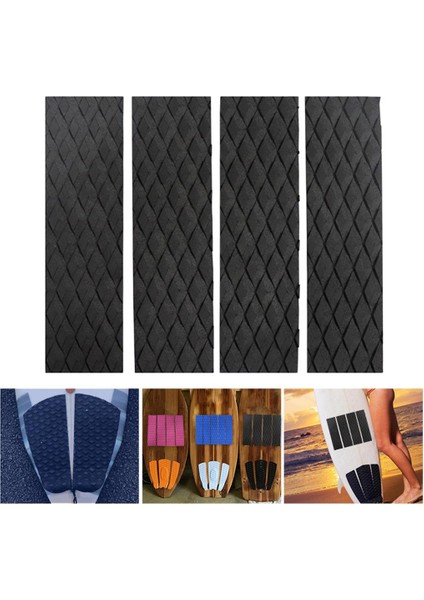 Skimboard Black Için Kaymaz Sörf Tahtası Çekiş Pedi (Yurt Dışından) modelleri