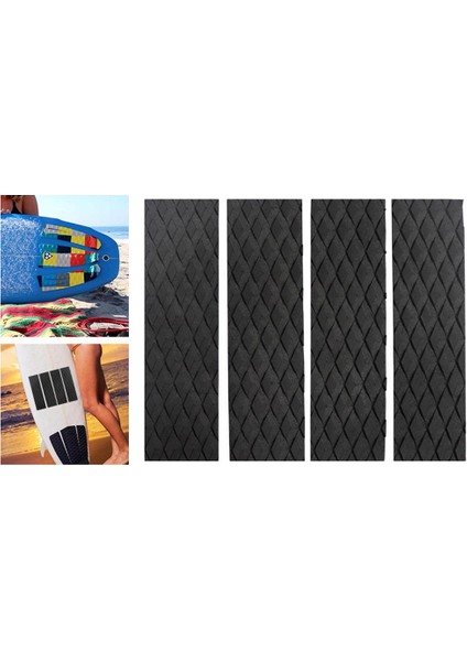 Skimboard Black Için Kaymaz Sörf Tahtası Çekiş Pedi (Yurt Dışından) fırsatları