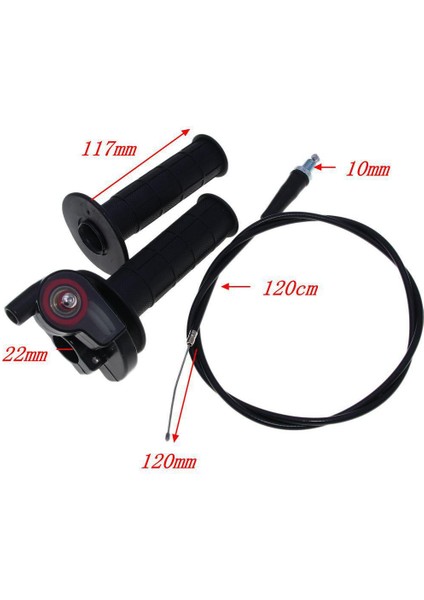 110-250CC Atv Motokros Için Motosiklet Grottle 22MM Konforlu (Yurt Dışından) fırsatları