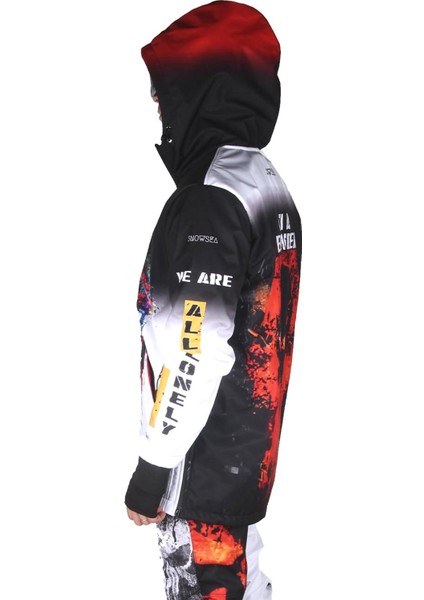 Punisher Snowboard Montu, Snowsea SS7945, Erkek Kayak Montu