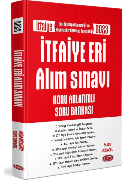 Itfaiye Eri Alım Sınavı Konu Anlatımlı Soru Bankası 2023