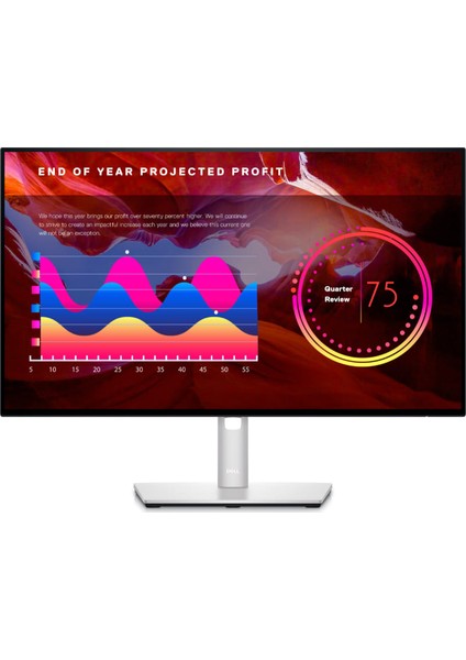 Ultrasharp U2422H, 24" 5ms, 60Hz, Full Hd, Hdmı, Dp, Usb, Type-C, Hoparlör, Pivot, IPS LED Monitör