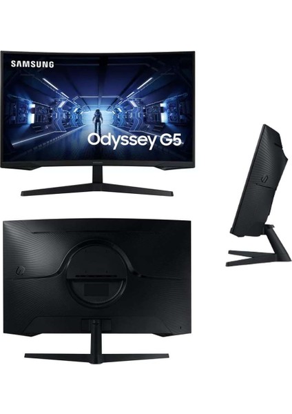 LC27G55TQBUXUF, Odyssey G5 27" 1ms, 144Hz, 2k Quad Hd, Dp, Hdmı, Usb, Va Led, HDR10 1000R, Curved, Monitör