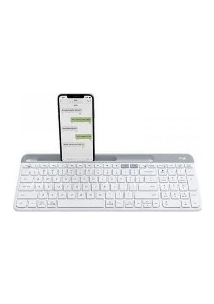 Logıtech K580, 920-010625, Slim Multi Device,  Bluetooth, Türkçe Q, Beyaz Klavye