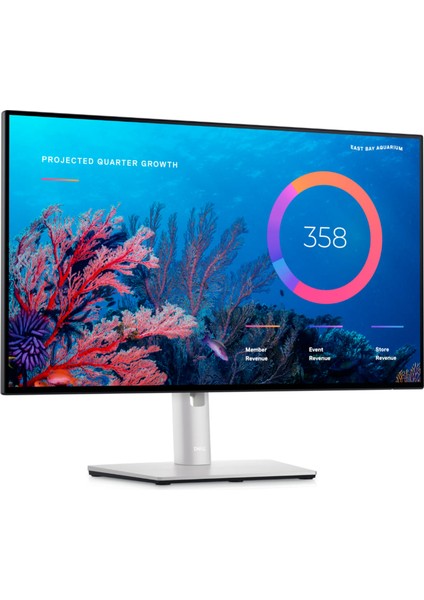 Ultrasharp U2422HE, 24" 5ms, 60Hz, Full Hd, Hdmı, Dp, Usb, Type-C, Hoparlör, Pivot, IPS LED Monitör