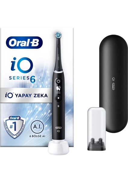 iO 6 Şarjlı Diş Fırçası - Siyah