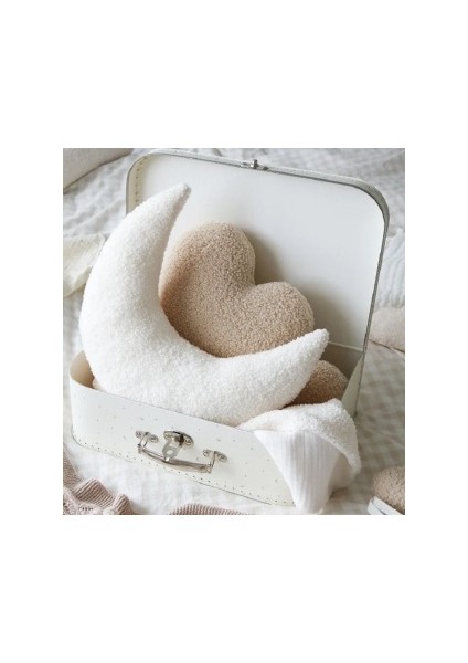 Teddy Buklet Moon Ay Yastık Midi Size