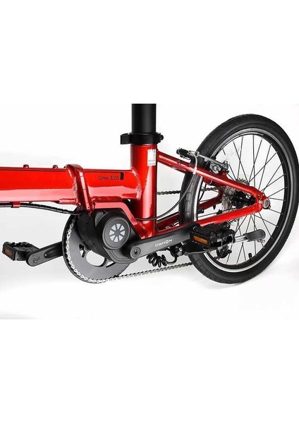 Unio E20 Katlanır Bisiklet Kırmızı