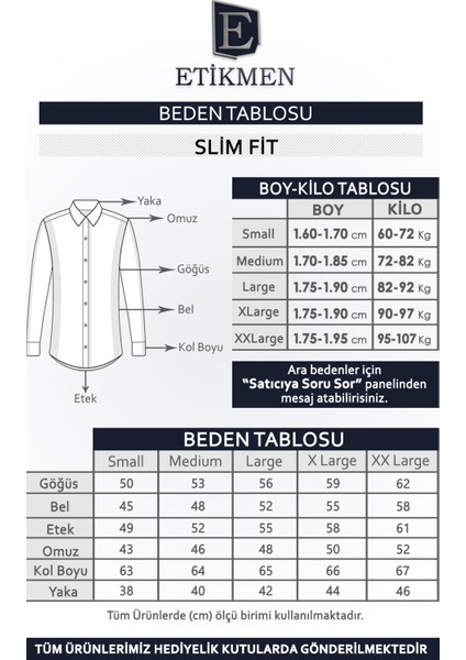 Zümrüt Yeşili Kare Düğmeli Slimfit Hediye Kutulu Erkek Gömlek