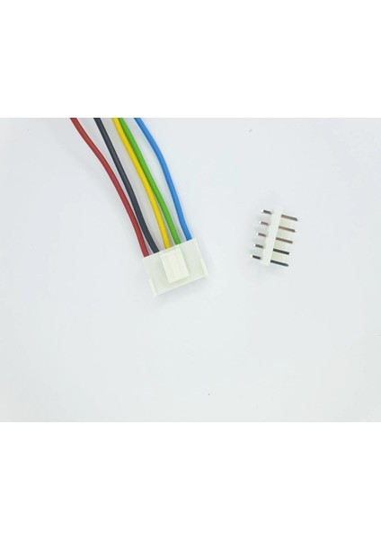Sanec 3,96MM Kilitli 5 Pin Kablolu Konnektör Takım 10CM - 0,50MM