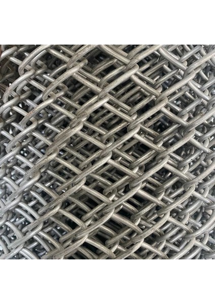 Cihan Çit Galvanizli Örgü Tel Bahçe Çiti - 2,00 mm Kalınlık 25X25 Göz Aralığı H:200 cm L:10 Metre