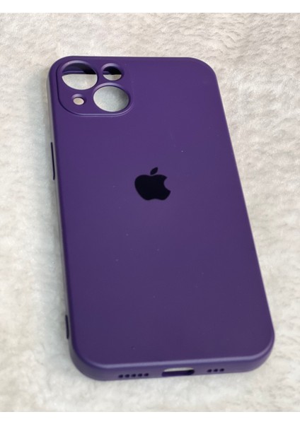 Iphone 14 Plus Uyumlu Kamera Korumalı Logolu Lansman Telefon Kılıfı