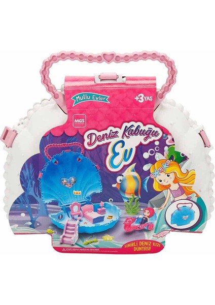 Deniz Kabuğu Evim - Beyaz-Açık Pembe fiyatları