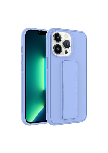iPhone 14 Max Uyumlu Standlı Mat Pürüzsüz Telefon Kılıfı