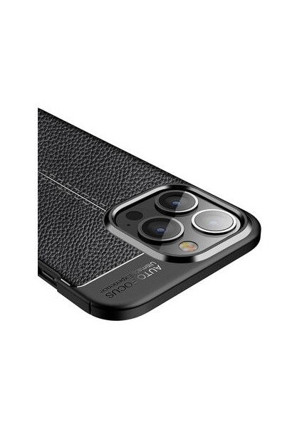 iPhone 14 Pro Uyumlu Deri Silikon Niss Telefon Kılıfı fırsatları