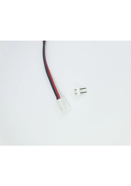 Sanec 3,96MM Kilitli 2 Pin Kablolu Konnektör Takım 10CM - 0,50MM