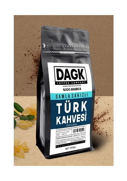 Damla Sakızlı Türk Kahvesi 200 gr