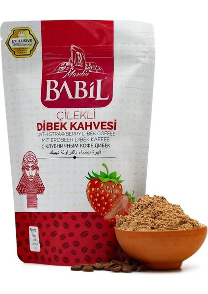 Çilekli Dibek Kahvesi doypack 200 gr