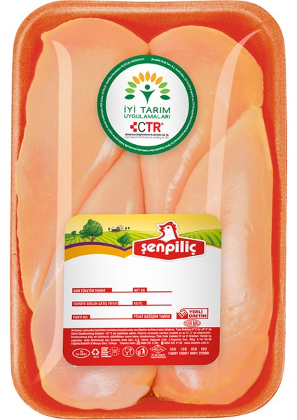 Büyük Tabaklı Piliç Bonfile kg