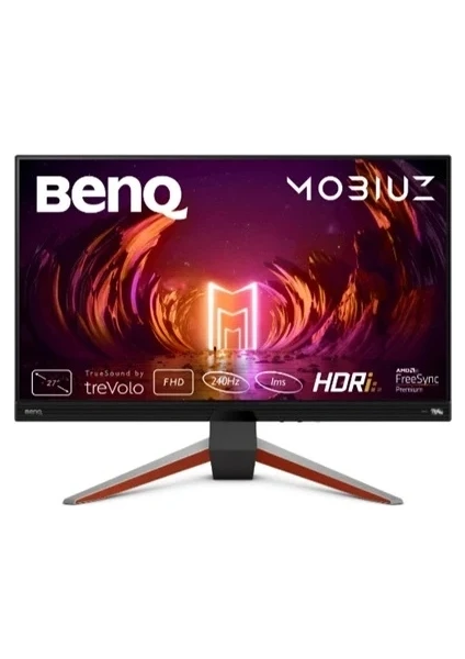 Mobiuz EX270M 27'' IPS  1 Ms 240Hz Freesync Prem 2xHDMI DP Trevolo 2.1ch Audio Oyuncu Monitörü