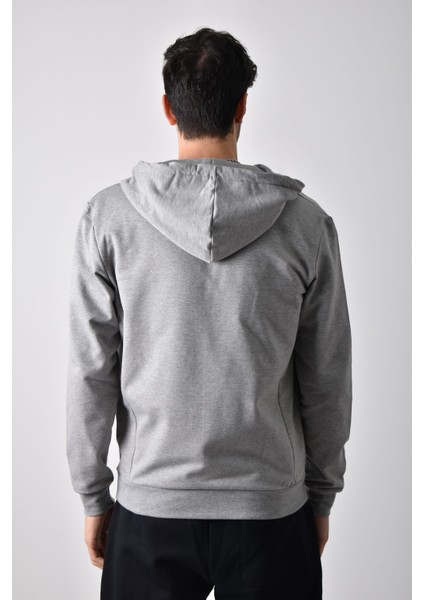 Unisex Fermuarlı Kapüşonlu Sweatshirt fırsatları