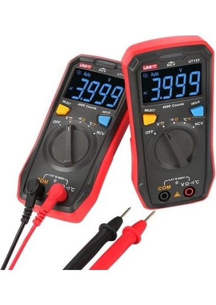 UT123 Cep Tipi Mini Dijital Multimetre Ölçü Aleti