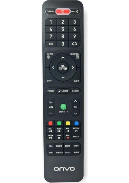 Onvo OV55F350 Android Smart LED Tv Orjinal Kumanda