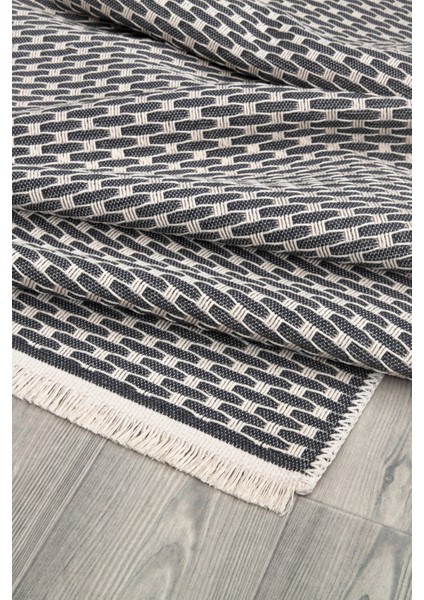 Canvas Rugs Natural Yıkanabilir Kaymaz Taban Modern Örgülü Dokuma Kilim