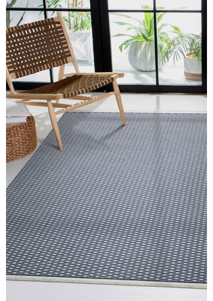 Canvas Rugs Natural Yıkanabilir Kaymaz Taban Modern Örgülü Dokuma Kilim