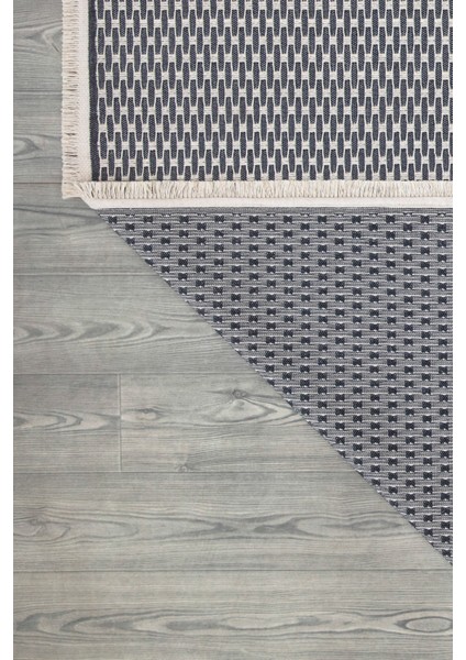 Canvas Rugs Natural Yıkanabilir Kaymaz Taban Modern Örgülü Dokuma Kilim