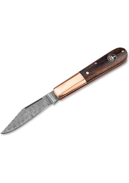 Barlow Integral Copper Damascus Çakı