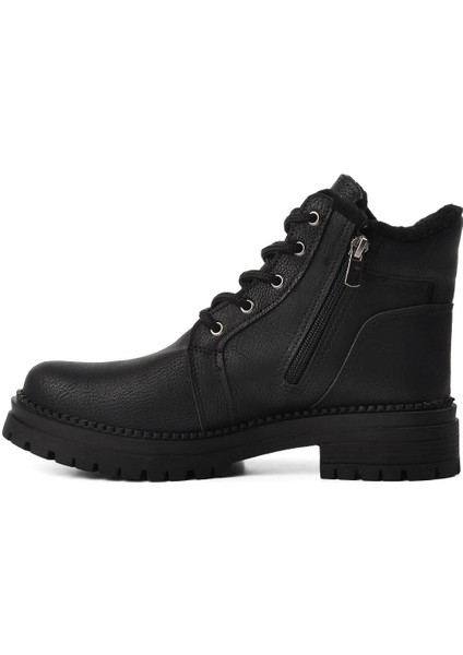 2206 Siyah Cilt Içi Kürklü Kadın Bot fiyatları